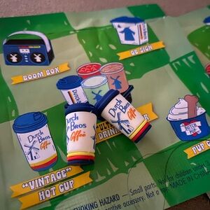 Dutch Bros mini “vintage” hoy cup 🍀 3/17 release